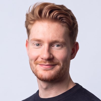 Gian-Luca Hogrefe, Gründer von Firstfold Studio